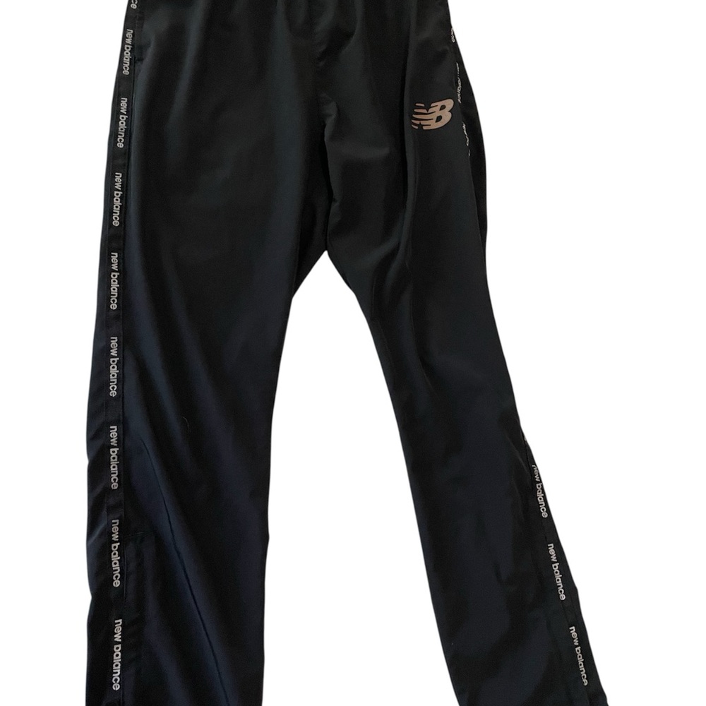 New Balance Men's Black Joggers with Logo Detail